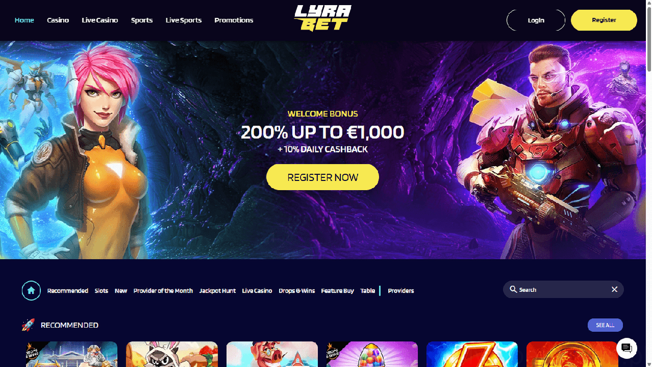 Lyrabet Casino Casino